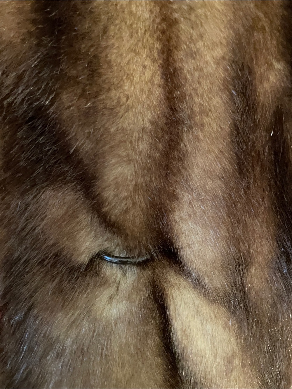 Pamela McCoy Plush Brown Faux-Fur Coat - Picture 5 of 10
